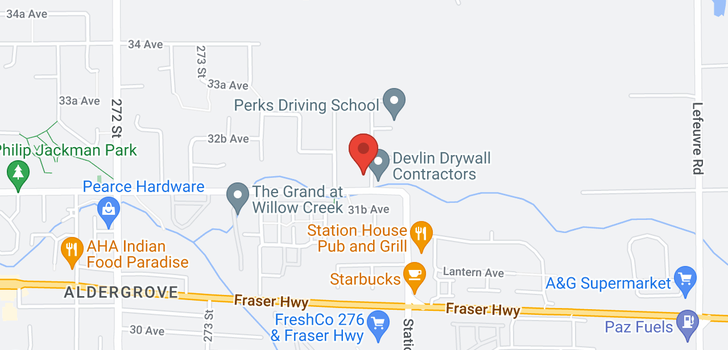map of 3221 275A STREET